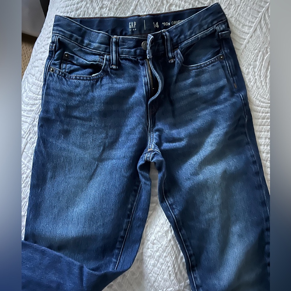 GAP Teen Classic Indigo Straight Jeans
